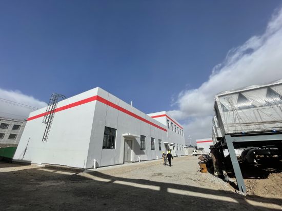 图为大唐兴海清洁能源有限公司子科滩镇、河卡镇项目建成开始供热。曹有山 摄